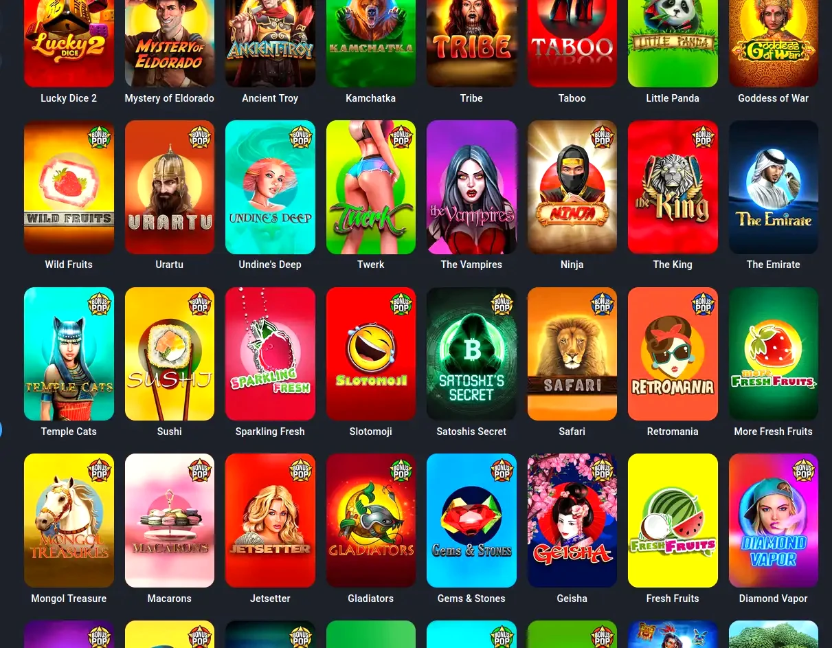 Goat Spins mobile casino interface showing slot games on smartphone screen